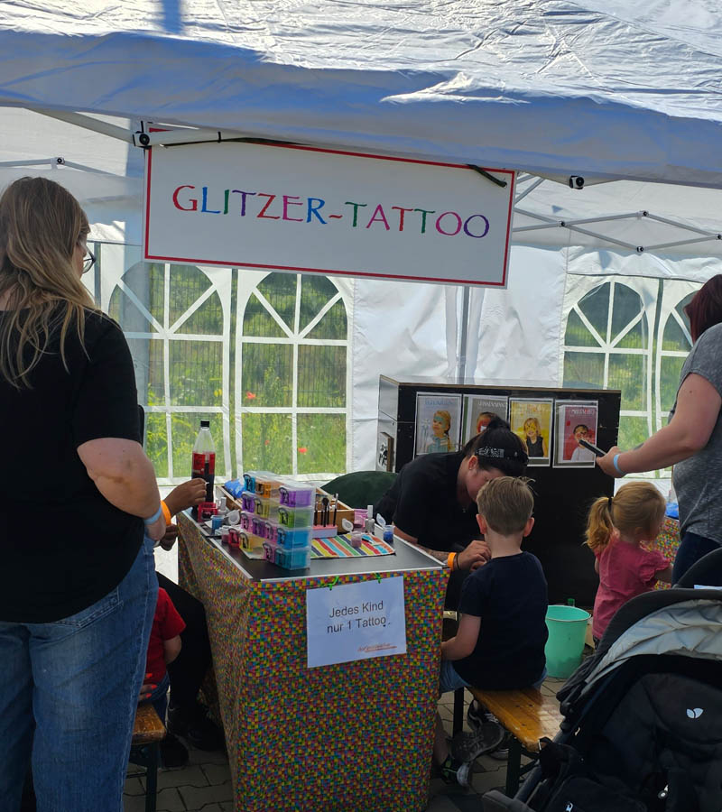 Glitzertattoos